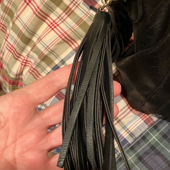 NWOT MID SIZE BLACK BAG WITH GUITAR STRAP ALL NEW - Picture 17 of 17